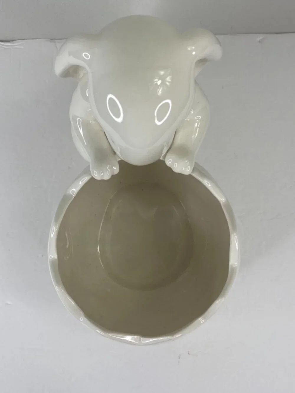 Rae Dunn Hop Bunny Easter Planter Pot Container